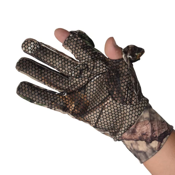 Camouflage Hunting Gloves Full Finger Fingerless Gloves Pro Anti-Slip Camo Glove Archery Accessories Hunting Outdoors - Image 5