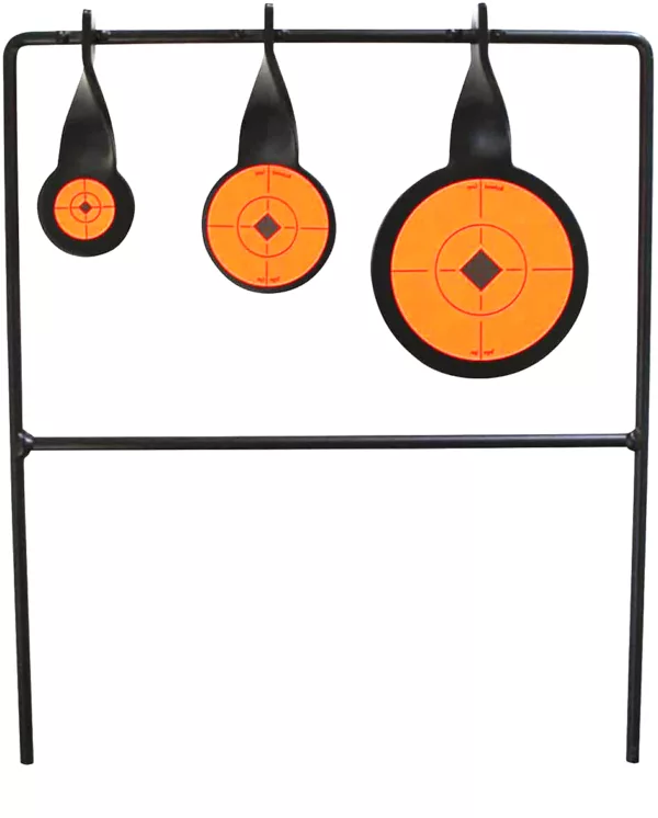 Targets Easy-to-Use Durable Steel Spinner Target with High Visibility Target Spots for Maintenance-Free