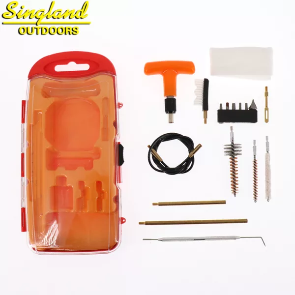 OEM Shooting General Purpose Hunting Accessories Professional Gun Cleaning Kit With Plastic Case - Image 3