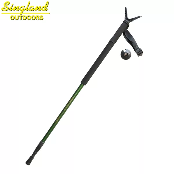 Hunting Accessory V Shaped Rotating Yoke Monopod Telescopic Shooting Stick Hunting Stick