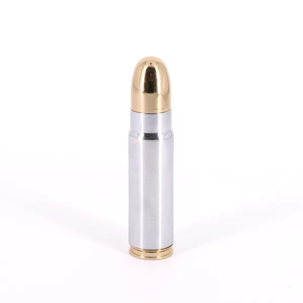 Windproof Refillable Cigarette Lighters Premium Creative Metal Bullet Jet Torch Gas Lighter  With Cigar Cutter