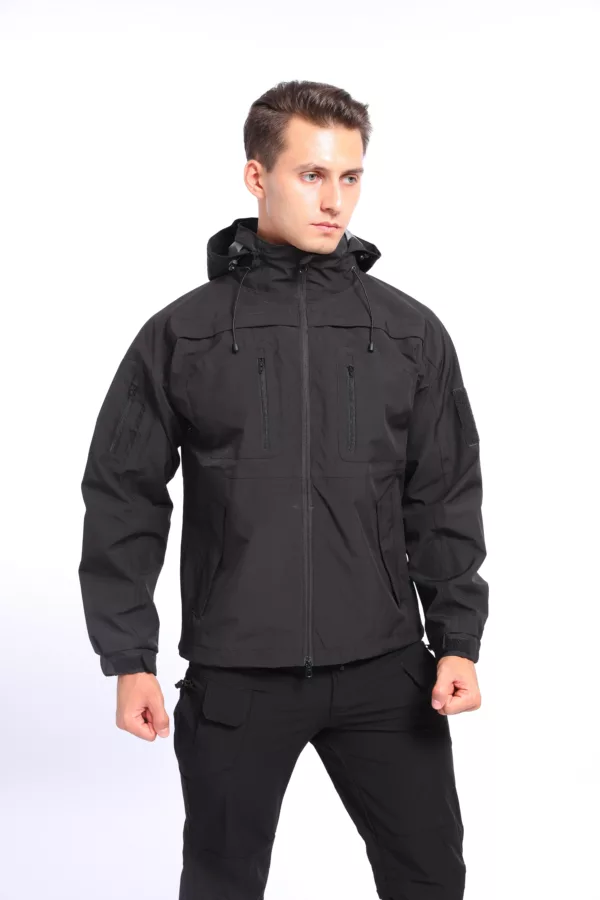 New Style Pizex Men's Outdoor Hunting Clothing Waterproof Windproof Nylon Jacket - Image 3