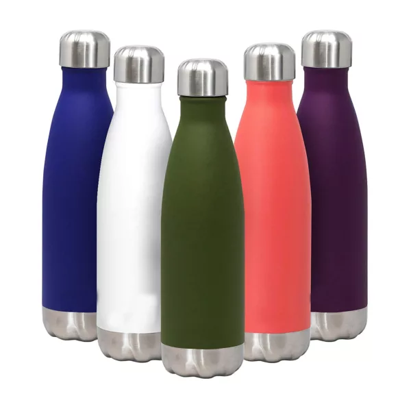 Hot Sell 12oz Custom Logo Travel Double Stainless Steel Vacuum Insulated Cola Shape Water Bottle