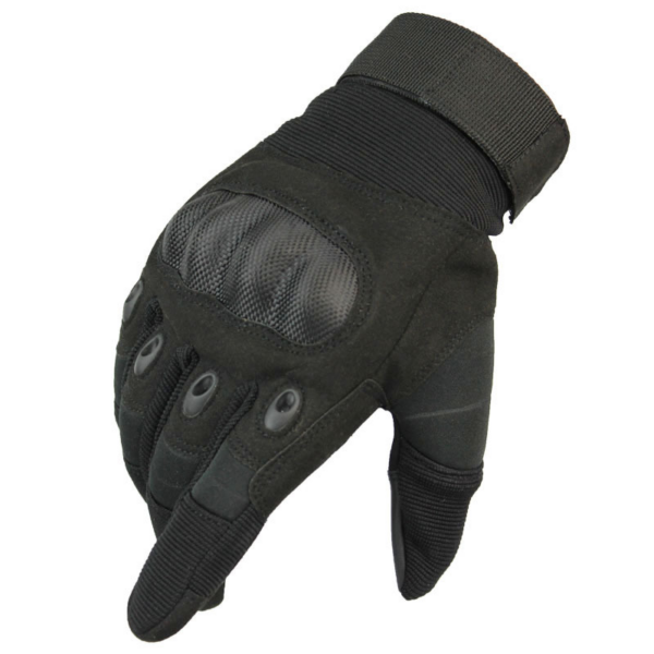 Combat Full Finger Rubber Hard Knuckle Gloves Hunting Paintball Outdoor Sport Gloves - Image 5