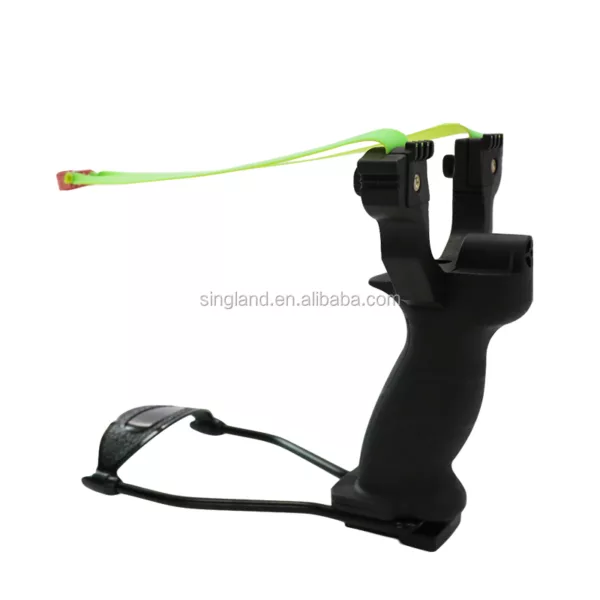 Hunting Deluxe Slingshot with Wrist Support and Magazine - Image 2