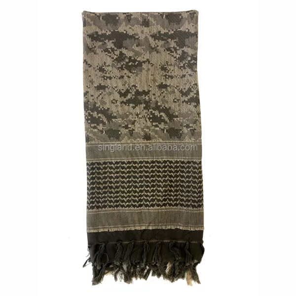 Digital Camouflage Shemagh Tactical Desert Scarves scarf - Image 2