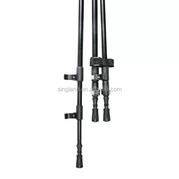 Tripod Telescopic Shooting Stick  Hunting Stick V Shaped Rotating Yoke - Image 3