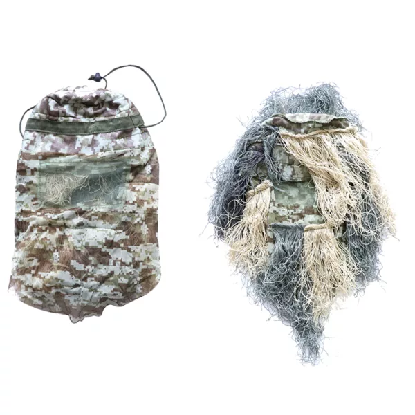 Outdoor Gear ACU Camo 5-Piece Camo Ghillie Suit - Image 4