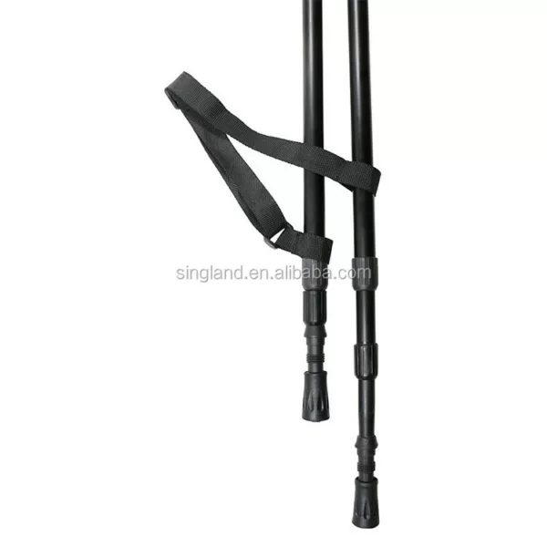 V Shaped Rotating Yoke Bipod Telescopic Shooting Stick Hunting Stick - Image 3