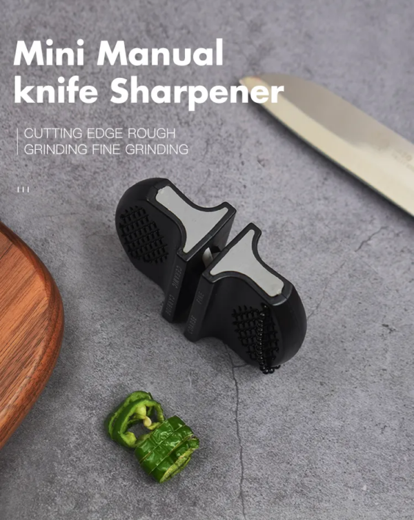 Knife Sharpener Household small mini 2-Stepknife sharpener - Image 3