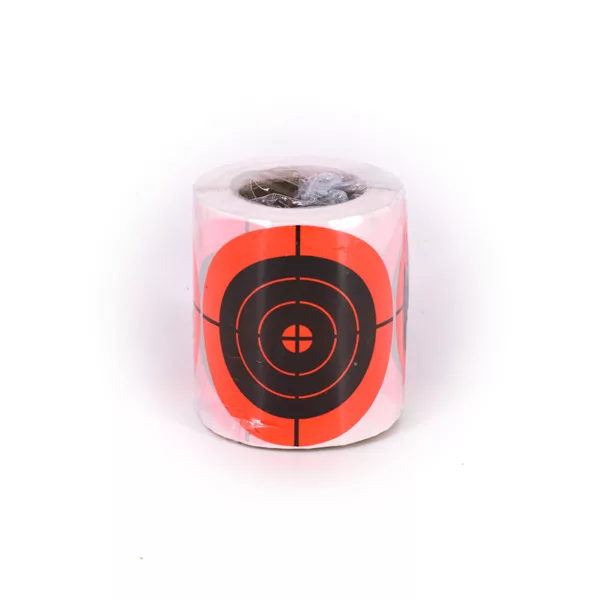 Fluorescent Round Bullseye Target Dots  Adhesive Shooting Target Pasters -200pcs 3" Shooting Target Stickers for Shooting Strong - Image 2