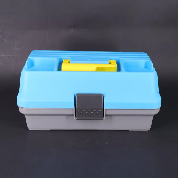 Outdoor Multifunctional Plastic Storage Box With Handle Three layers Professional Fishing Lures Hook Bait Box