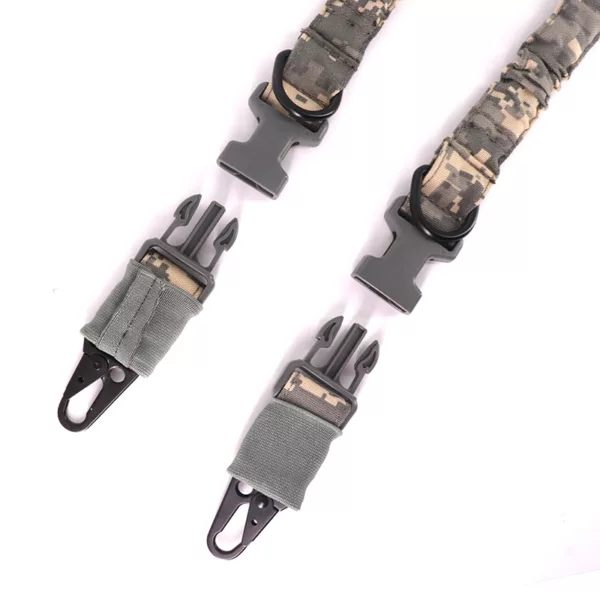 1050d Nylon Camo QD Two Point Sling Customized Nylon Should Strap Adjustable and Comfortable Camera Strap - Image 3