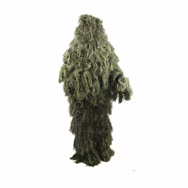 3D 4-Piece with Bag Camouflage Camo Hunting Clothing Forest Woodland Ghillie Suit Camo Suit