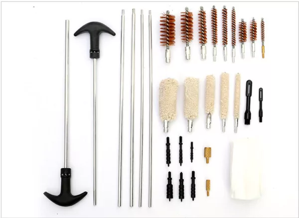 Shooting Accessories Universal Cleaning Kit Aluminum Rod Brushes Set in Plastic Box Professional Cleaner Set - Image 4