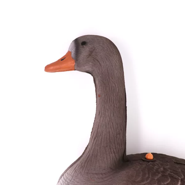 Flocking Standing Outdoors Full-Size Goose Decoy Garden Decoration 3D Foldable XPE Goose Decoy  Body Stake - Image 2