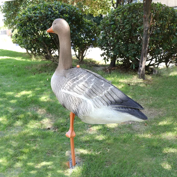 XPE Foam Outdoors Full-Size Standing Goose Garden Decoration 3D Foldable  Goose Decoy  Body Stake - Image 2