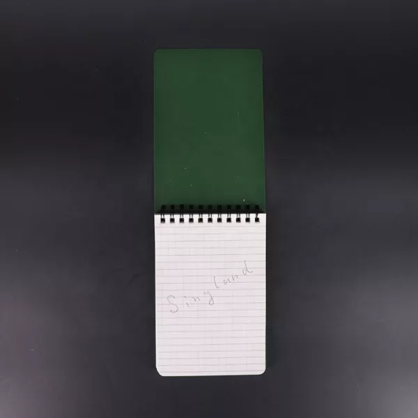 Outdoors Camping Pocket Notebook Universal Pattern All Weather Tearproof Waterproof Writing Paper Note Book - Image 2