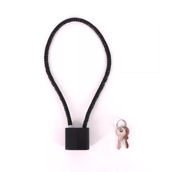 Shooting Accessories Length keyed Lock Security Cable Lock with keys 15 "