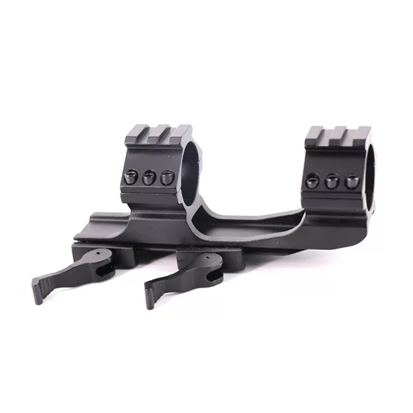 Tactical 25 mm and 30 mm Scope Mount Ring One Piece Medium Profile Dovetail Rail Scope Mounts - Image 3