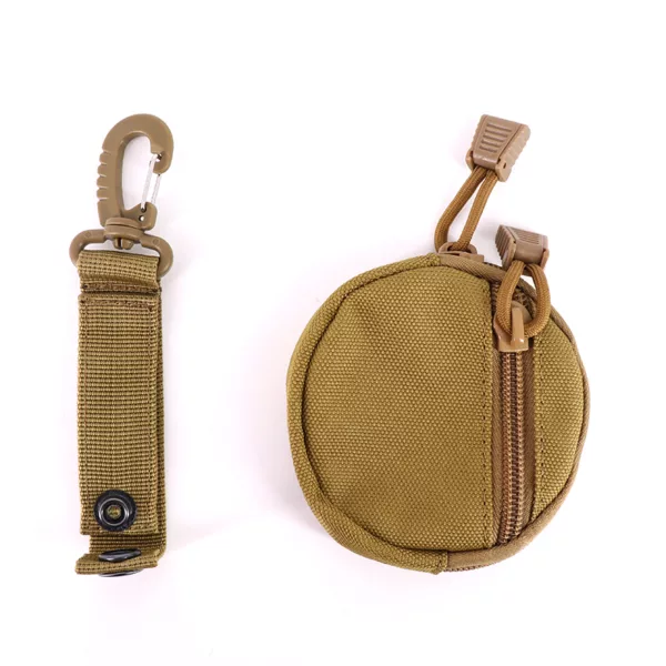 Outdoor Camping Tactical Khaki Multi-function Waterproof Wallet Carrying Bag - Image 4