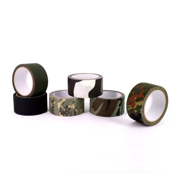 Self Adhesive Camouflage Bandage Wrap Cohesive Cotton Medical Vet Tape Woodland Camo - Image 6