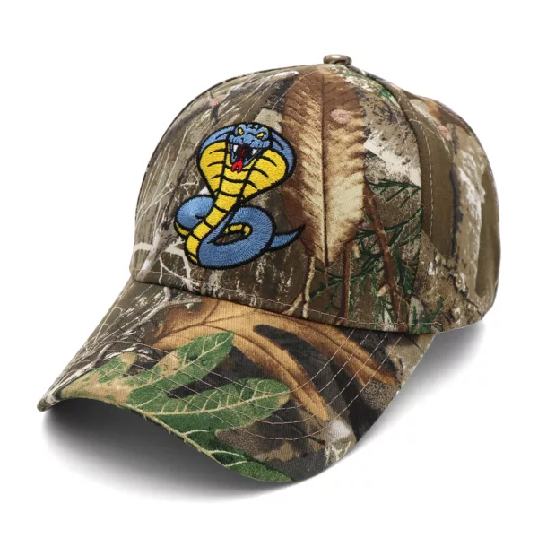 New Camo Baseball Fishing 2D Embroidery Hat Baseball Hats Animals Mountaineering Sun Hat ca p