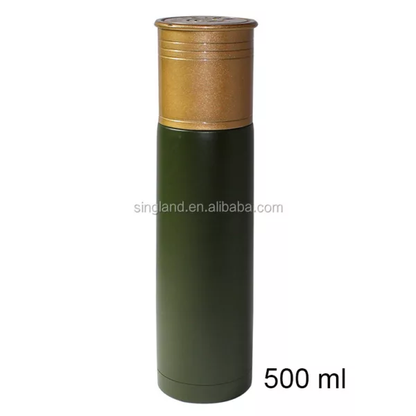 Stainless Steel Vacuum Flasks Shotgun Shell Style Vacuum Bottle Double Wall Insulated Thermos Sports Bottles 750 ml - Image 5