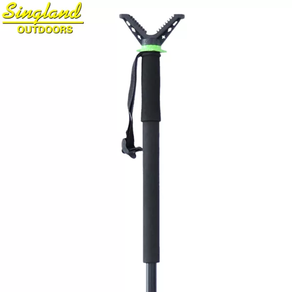 Classic Most Popular V Shaped Rotating Yoke Monopod Telescopic Shooting Stick Hunting Stick - Image 4