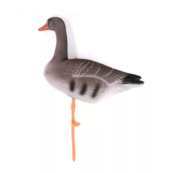 Flocking Standing Outdoors Full-Size Goose Decoy Garden Decoration 3D Foldable XPE Goose Decoy  Body Stake