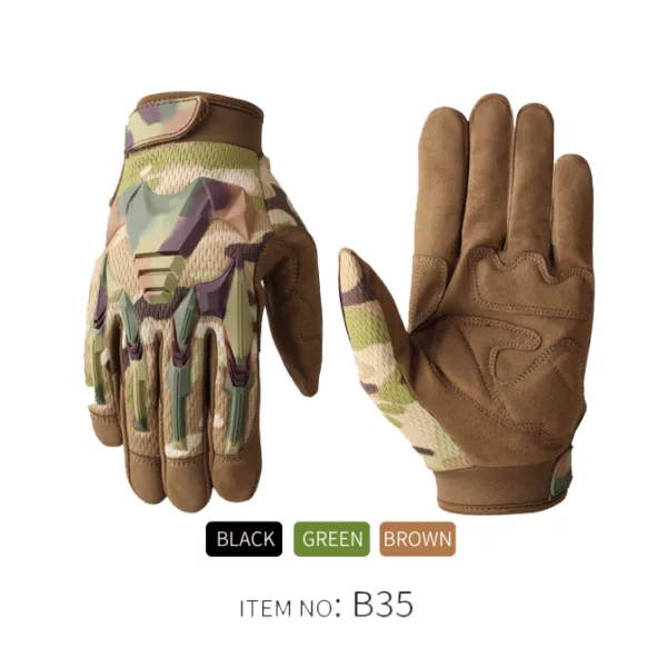 Stock Hard Knuckle Tactical Gloves for Hiking Cycling Climbing Outdoor Camping Sports Touch Screen Gloves - Image 4