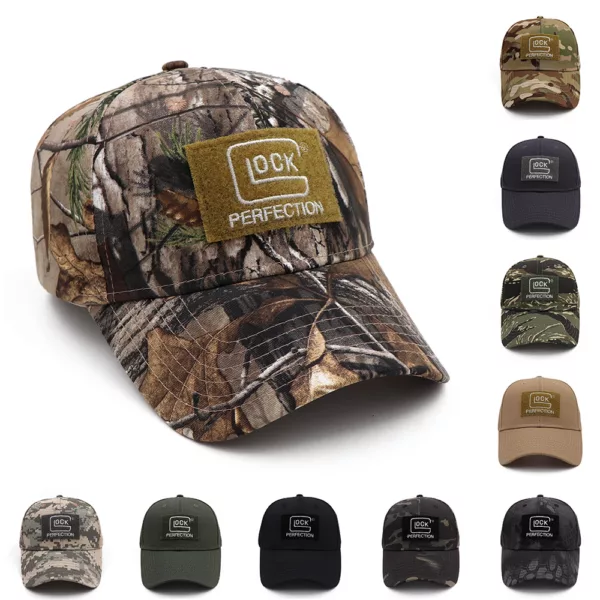 New Hat Camouflage Baseball hat Ca p Hunting Ca ps Realtree Camo Hats - Image 2