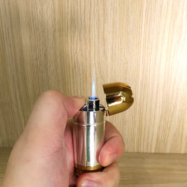 Windproof Refillable Cigarette Lighters Premium Creative Metal Bullet Jet Torch Gas Lighter  With Bottle Opener - Image 6