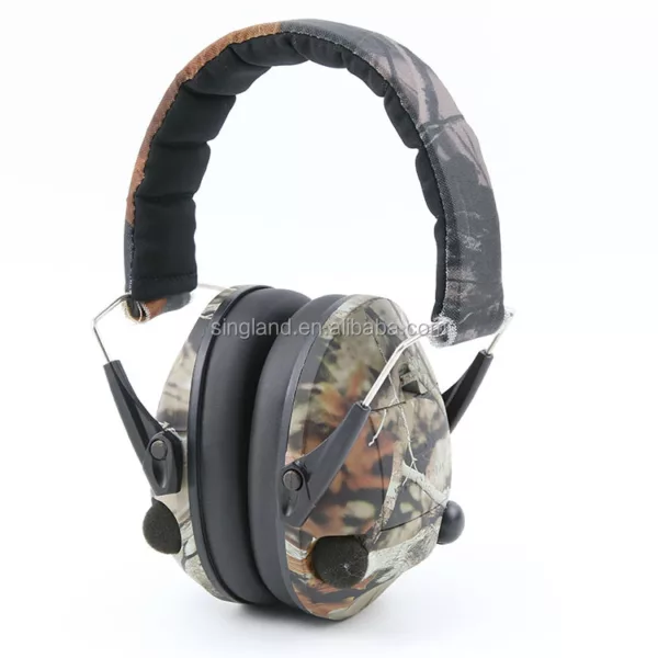 Electronic Shooting Earmuff, Noise Reduction Sound Amplification Electronic Safety Ear Muffs Ear Protection 24 dB