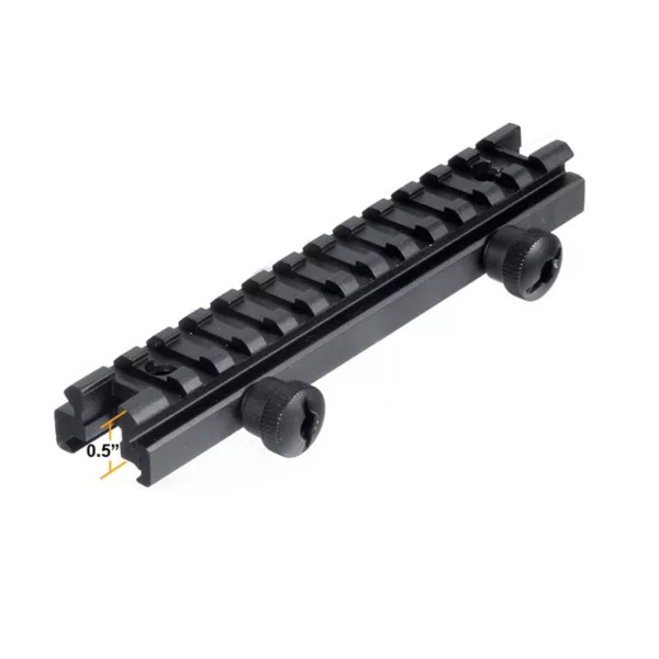 Rifle Scope 13 Slots Aluminum Riser Mount With High Medium Low Accessories for Scope Mount Base With Picatinny Weaver - Image 3