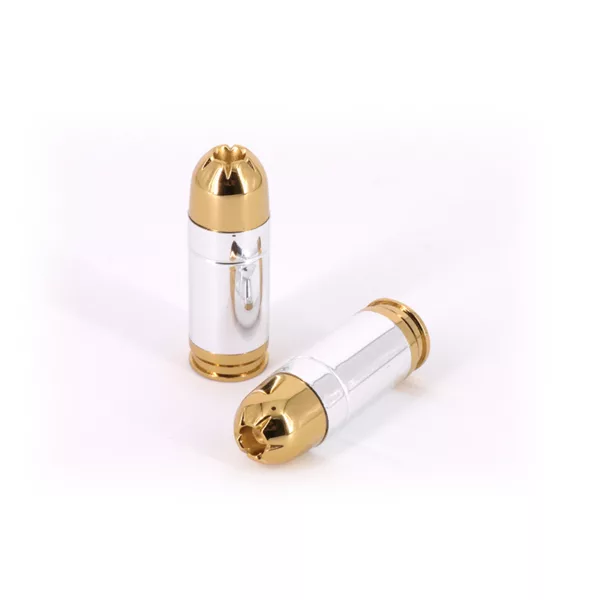 Windproof Refillable Cigarette Lighters Premium Creative Metal Bullet Jet Torch Gas Lighter  With Bottle Opener