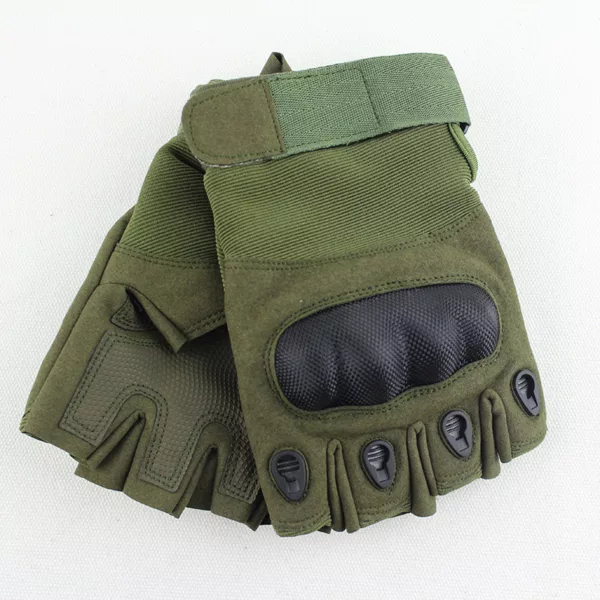 Fingerless Half-Finger Tactical Gloves  Motorcycle Driving Gloves  Riding Gloves - Image 5