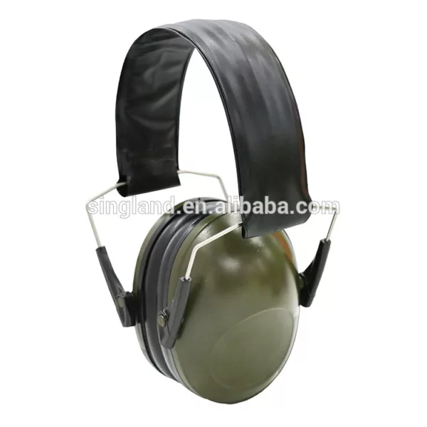 Hearing Protection Green Passive Ear Defender Ear Muff NRR 22 dB - Image 2