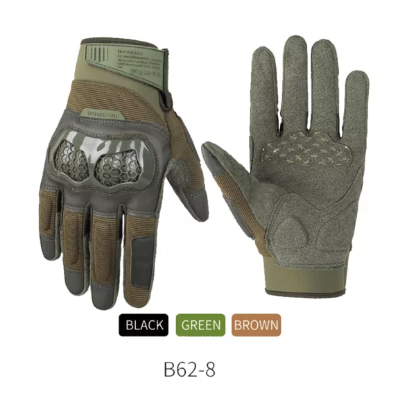 B22-6 Stock Hard Knuckle Gloves for Hiking Cycling Climbing Outdoor Camping Sports Touch Screen Gloves - Image 3