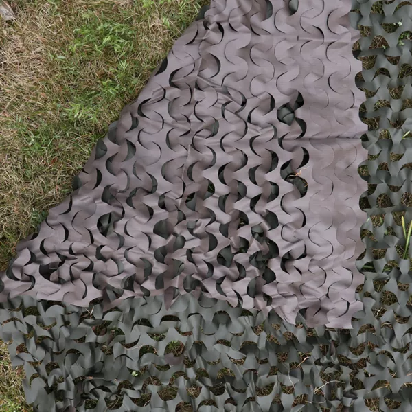 3 x 1.5 m Multi-Use Outdoor Camping Hunting  Camouflage Netting Decoration Blind Cover OD Green Camo Net - Image 4