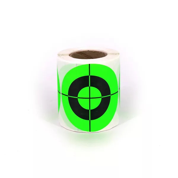 Adhesive Shooting Target Pasters -200pcs 3" Shooting Target Stickers Fluorescent Round Bullseye Target Dots for Shooting Strong - Image 3