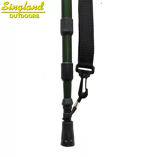 Hunting Accessory V Shaped Rotating Yoke Monopod Telescopic Shooting Stick Hunting Stick with Should Strap - Image 6