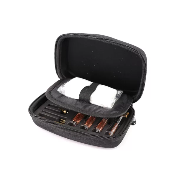 Shooting Hunting Accessories 16pcs With Black Case Universal Handgun Cleaning kit