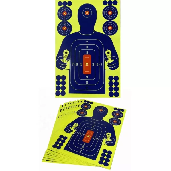 Practice Training Self Adhesive Paper Targets 12" x 18" Shooting Bow and Arrow Splatter Paper Target - Image 5