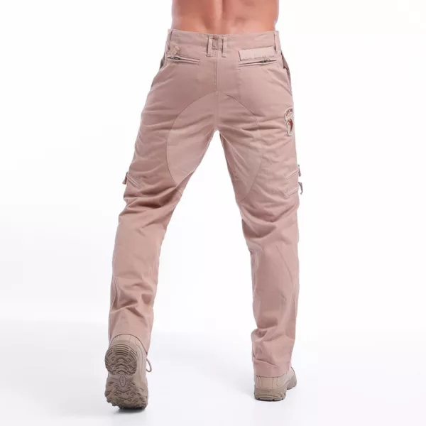 Men's Tactical Pants Outdoor Workout Cargo Pants with Multiple-Pockets - Image 4