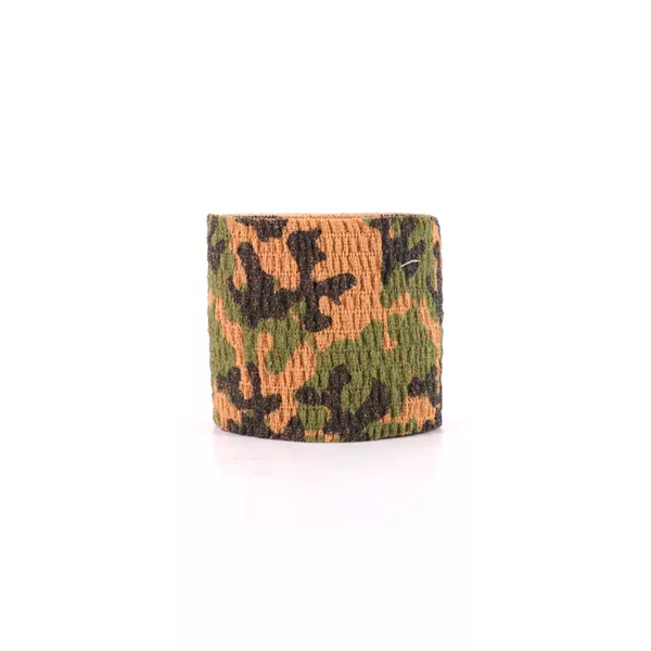 Woodland Camo Multi-Functional Self-Clinging Cotton Hunting Camo Tape 5 cm x 4.5 m