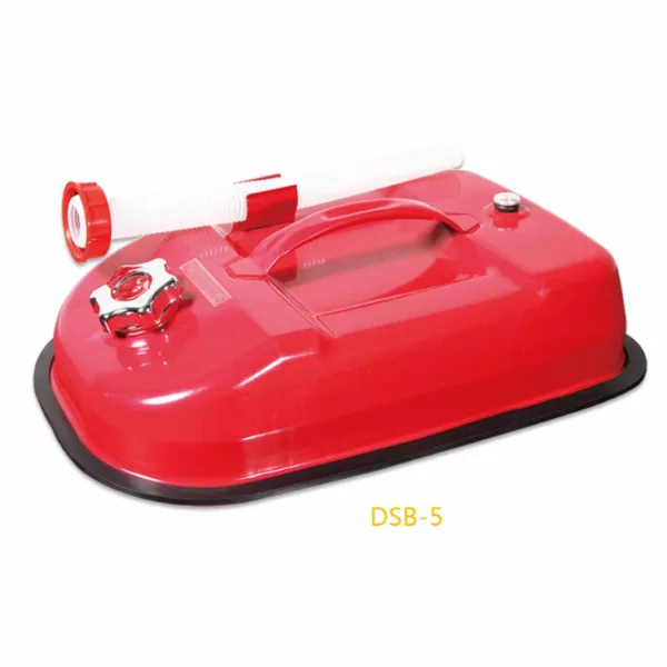 Red 5 10 20 litre Galvanized Jerrry Can for Boat Car Camping Petrol, Fuel Built-in Flexible Spout