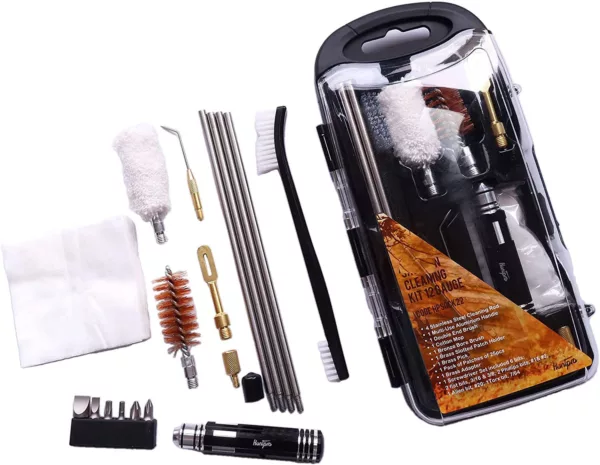 Professional Universal Cleaning Kit 12G Brushes Set Cleaning Tool Cleaning Kit with Screwdriver Set of 6 Bits - Image 2