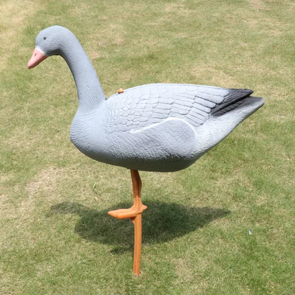 XPE Foam Dummy Goose Feeding Resting Standing Goose Garden Decoration 3D Foldable Lifelike FullBody Goose Hunting Shooting Decoy - Image 3