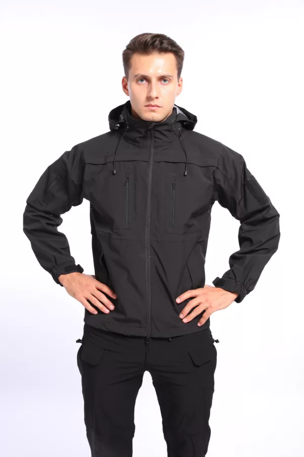 New Style Pizex Men's Outdoor Hunting Clothing Waterproof Windproof Nylon Jacket - Image 4